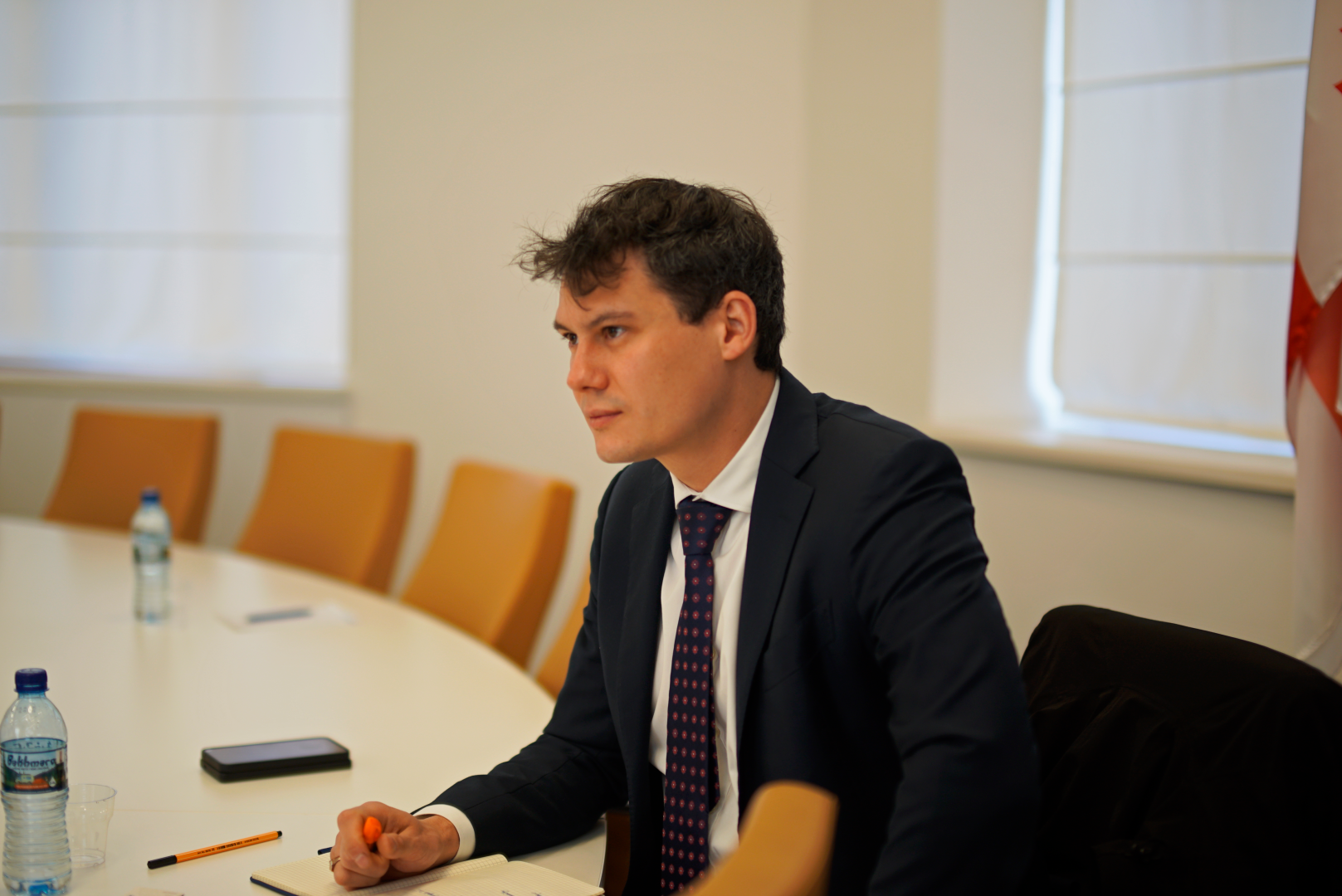 საფრანგეთის საელჩოს წარმომადგენლების ვიზიტი კავკასიის უნივერსიტეტში