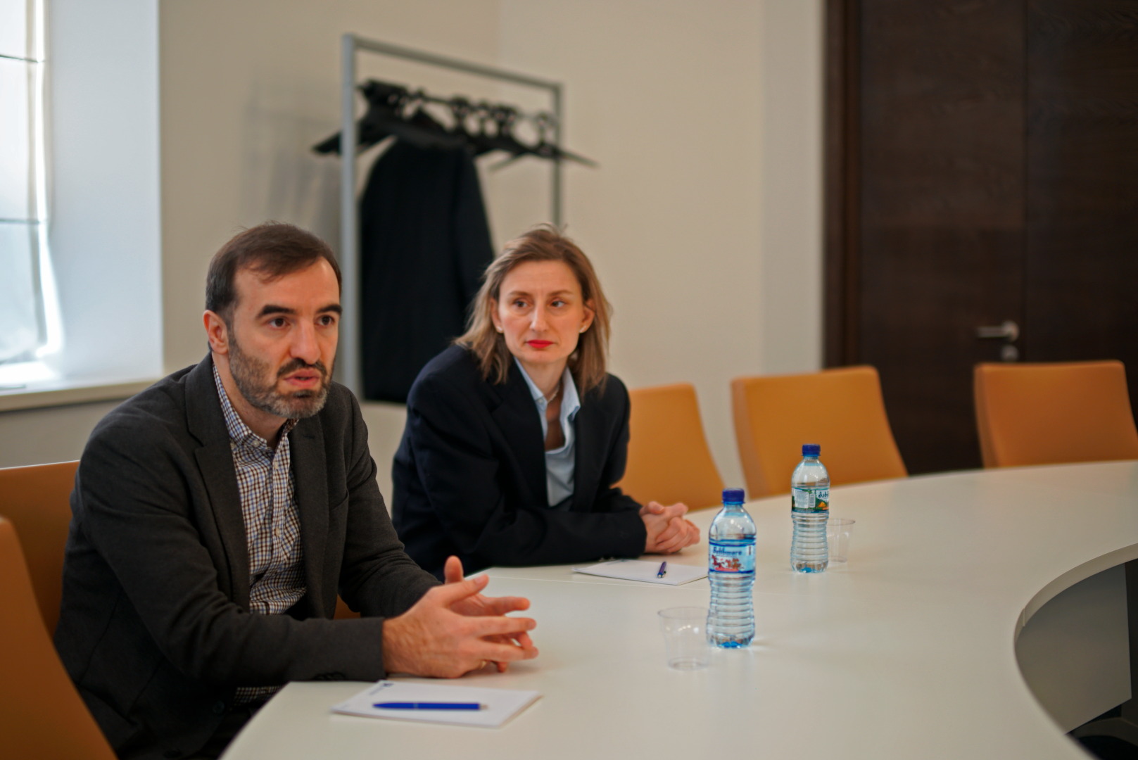 საფრანგეთის საელჩოს წარმომადგენლების ვიზიტი კავკასიის უნივერსიტეტში