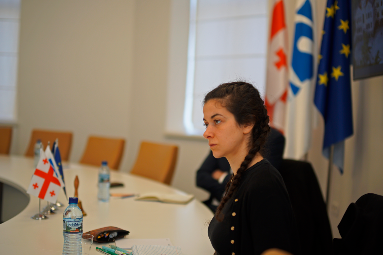 საფრანგეთის საელჩოს წარმომადგენლების ვიზიტი კავკასიის უნივერსიტეტში