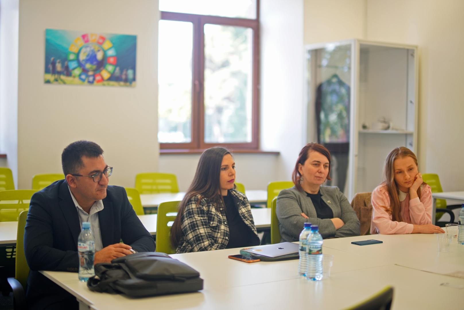 პარტნიორი უნივერსიტეტების წამომადგენლების ვიზიტი კავკასიის უნივერსიტეტში