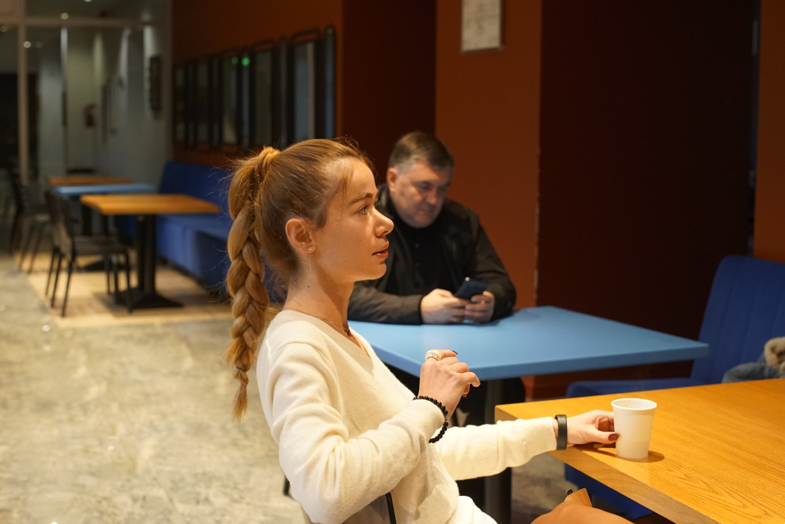 არაფორმალური შეხვედრა კავკასიის უნივერსიტეტის პრეზიდენტთან