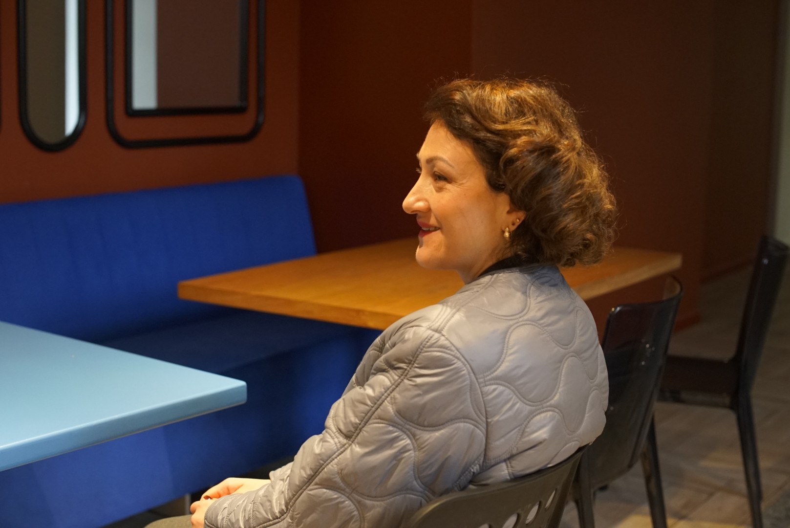 არაფორმალური შეხვედრა კავკასიის უნივერსიტეტის პრეზიდენტთან