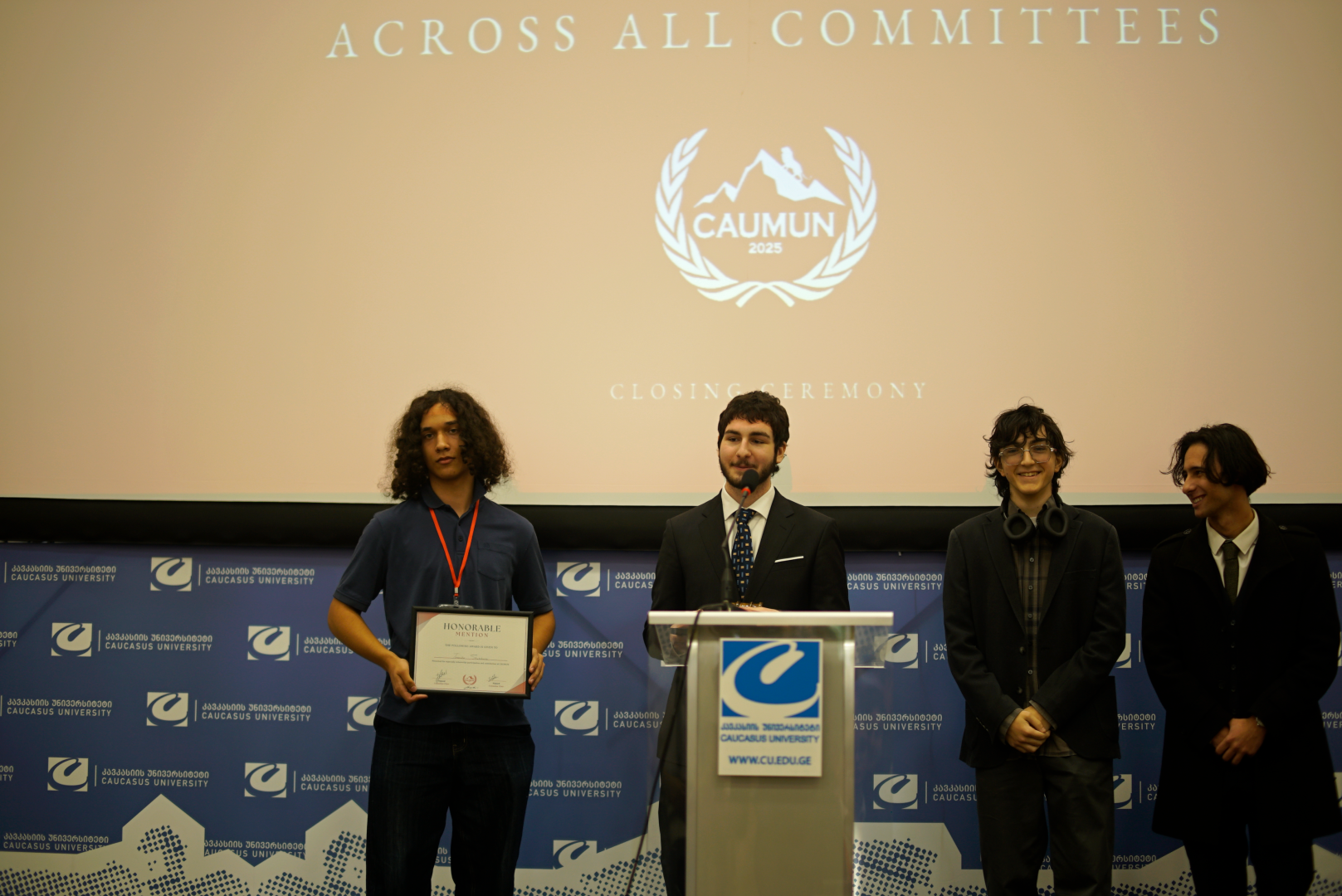 CAUMUN 2025 კავკასიის უნივერსიტეტში გაიმართა