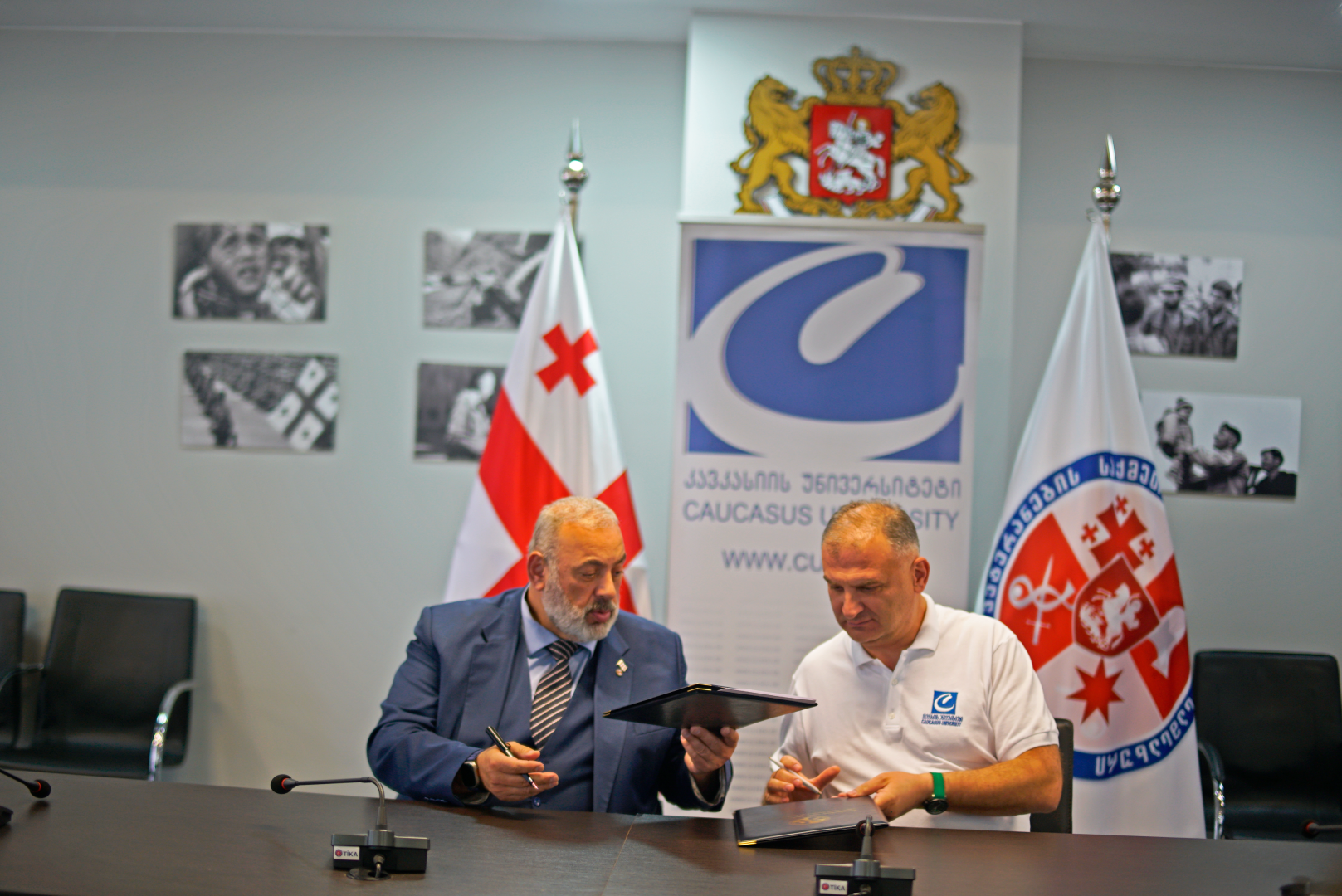 ურთიერთთანამშრომლობის მემორანდუმი ვეტერანების საქმეთა სახელმწიფო სამსახურთან 