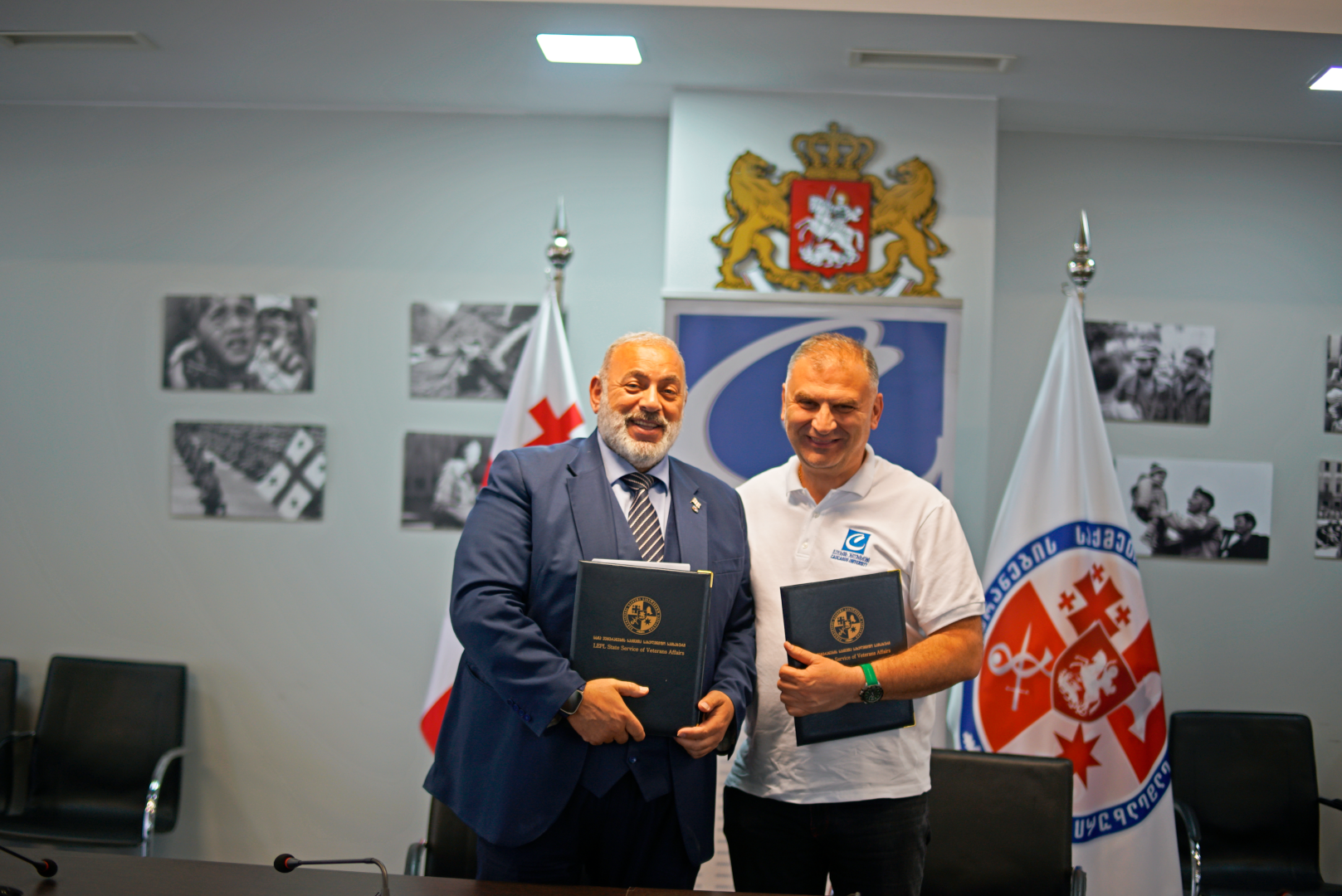 ურთიერთთანამშრომლობის მემორანდუმი ვეტერანების საქმეთა სახელმწიფო სამსახურთან 