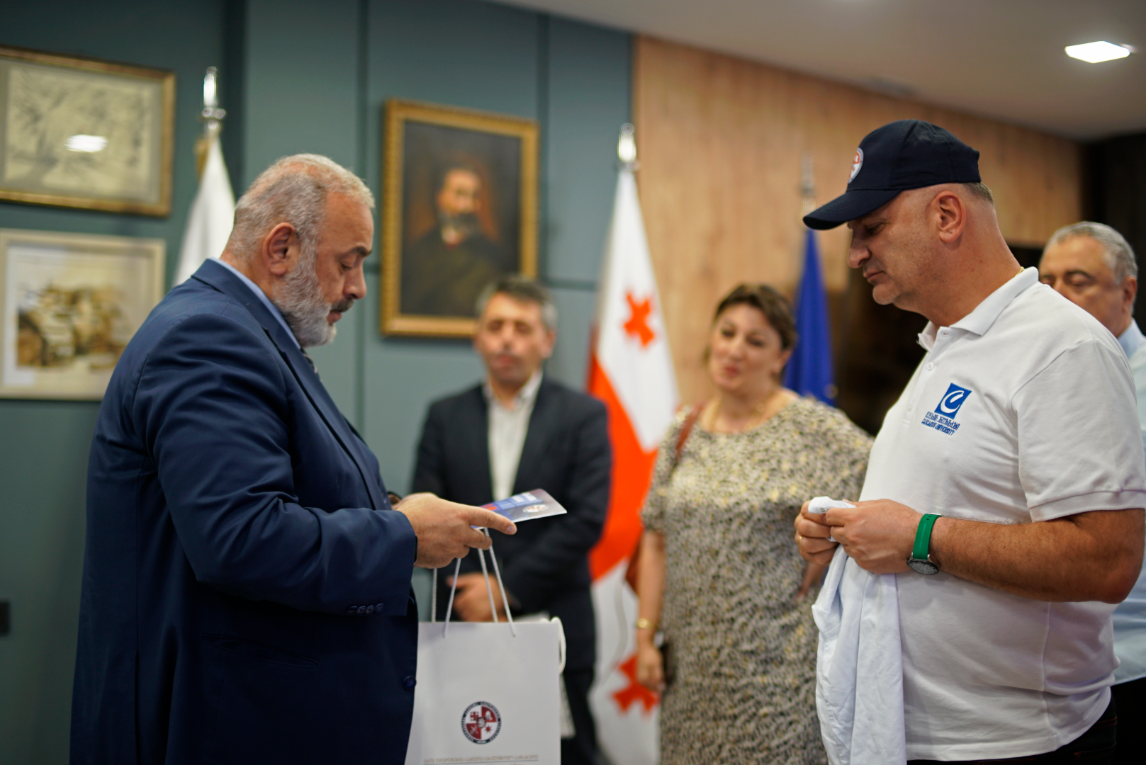 ურთიერთთანამშრომლობის მემორანდუმი ვეტერანების საქმეთა სახელმწიფო სამსახურთან 
