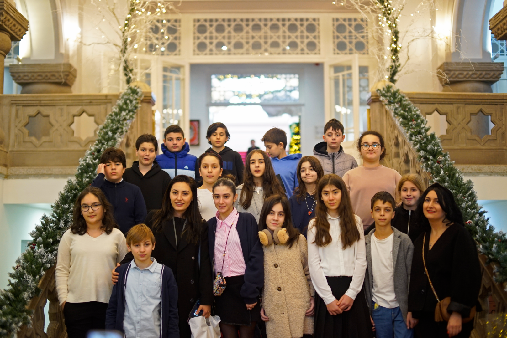 „მწვანე სკოლის“ მე-6 კლასის მოსწავლეების ვიზიტი CU-ში