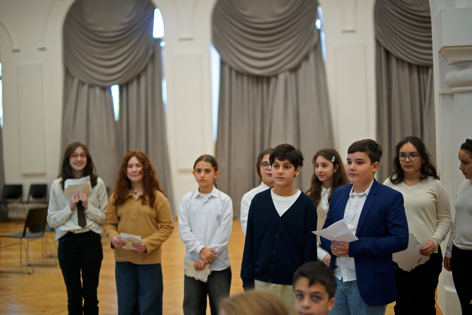 „მწვანე სკოლის“ მე-6 კლასის მოსწავლეების ვიზიტი CU-ში