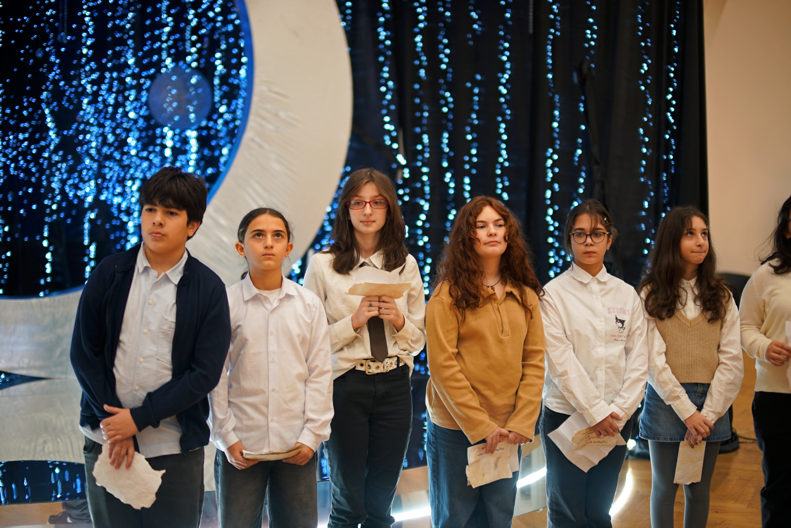 „მწვანე სკოლის“ მე-6 კლასის მოსწავლეების ვიზიტი CU-ში