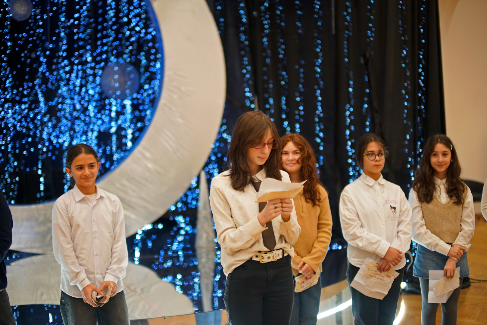 „მწვანე სკოლის“ მე-6 კლასის მოსწავლეების ვიზიტი CU-ში