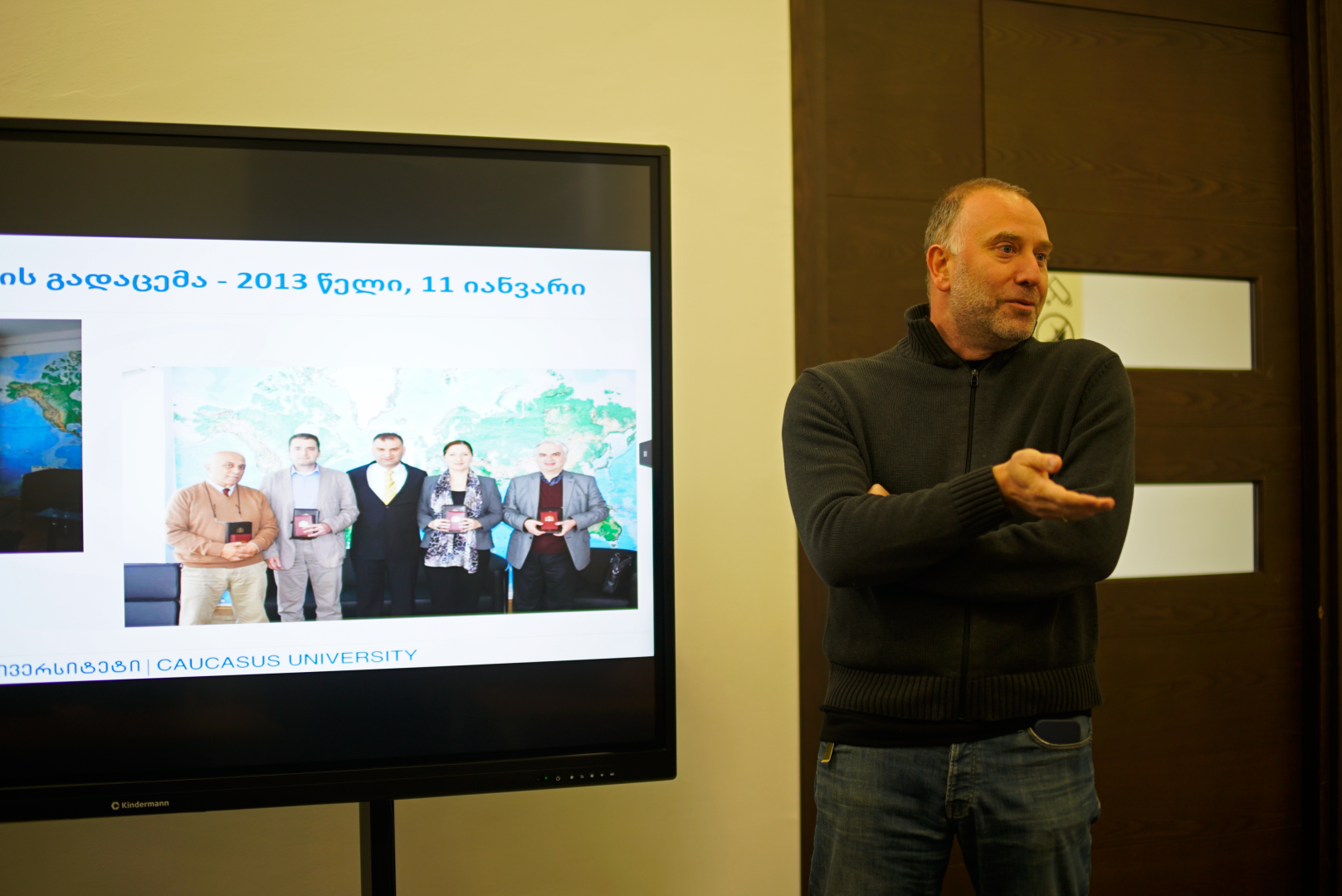 პროფესორ ოთარ ჭედიას სახელობის აუდიტორიის გახსნა