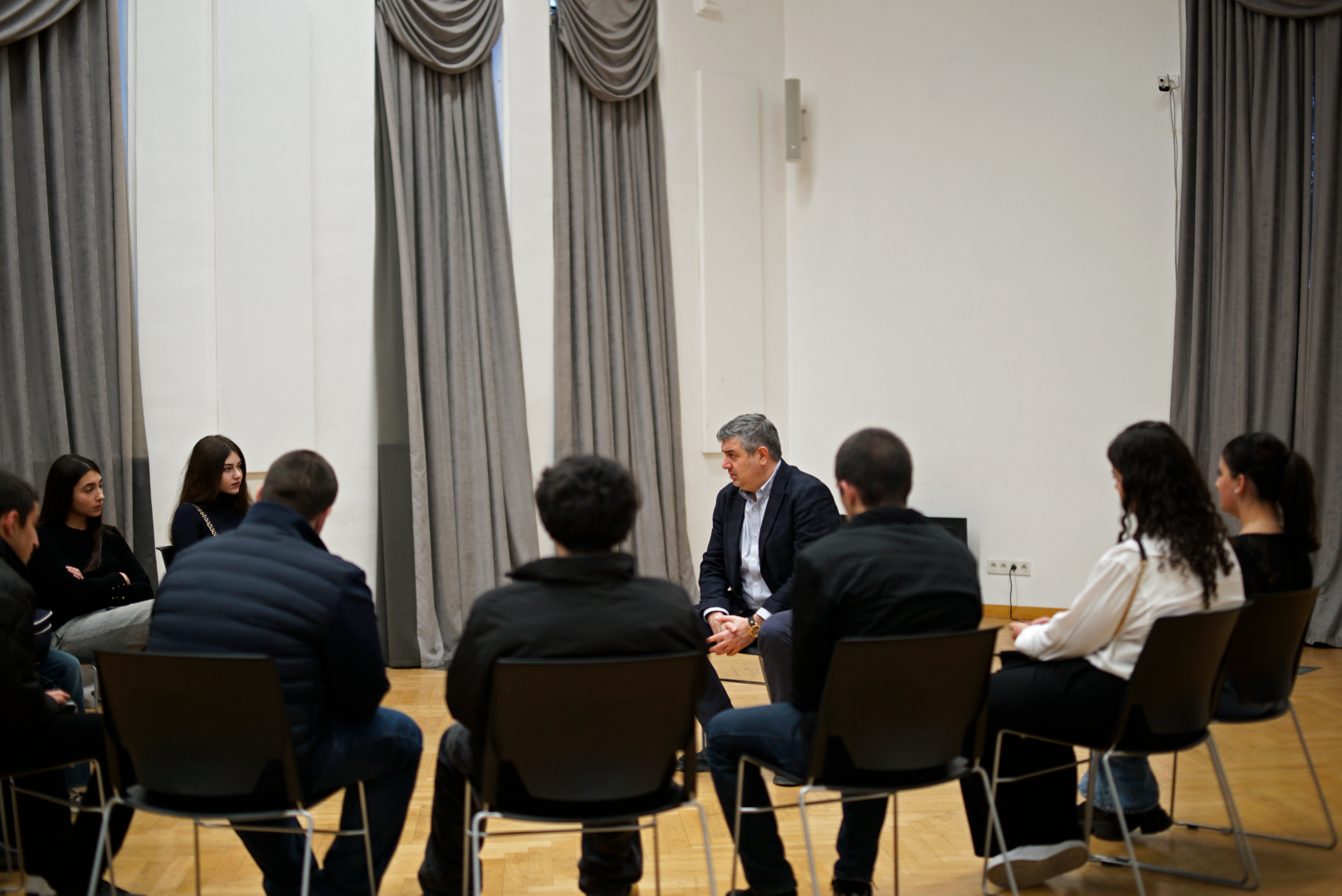 საინფორმაციო შეხვედრა აბიტურიენტებისთვის