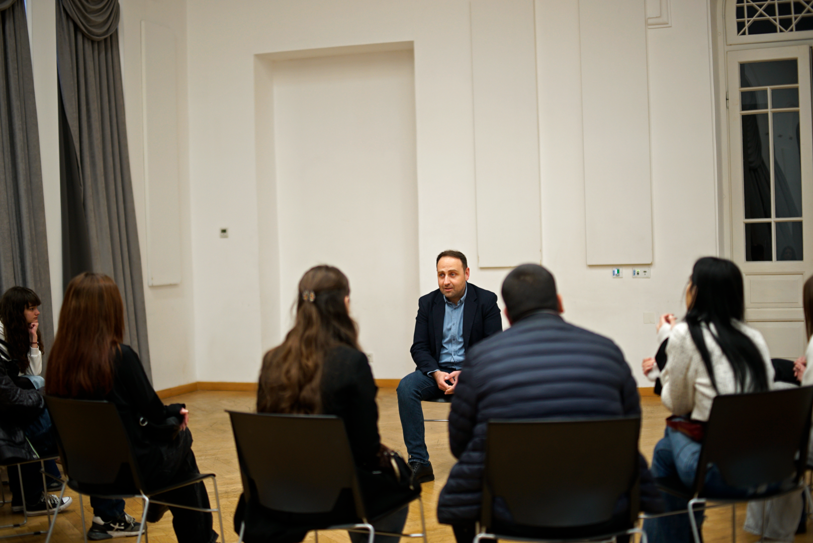 საინფორმაციო შეხვედრა აბიტურიენტებისთვის