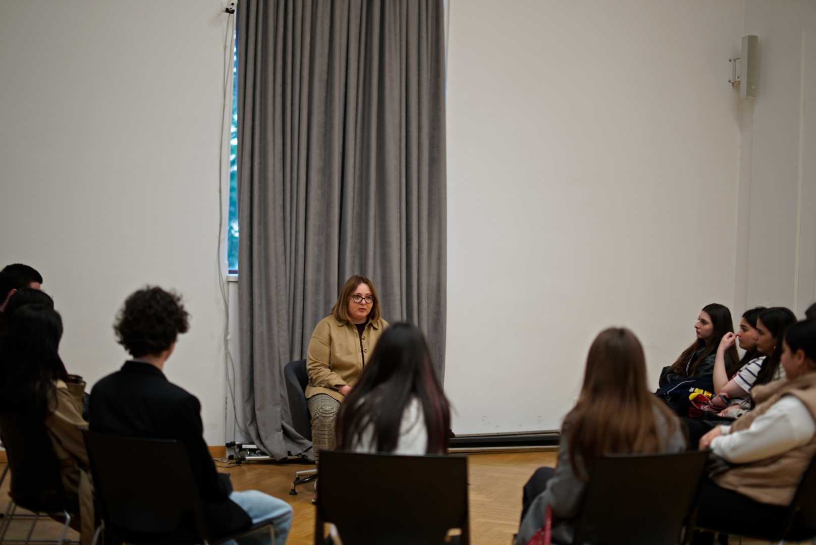 საინფორმაციო შეხვედრა აბიტურიენტებისთვის