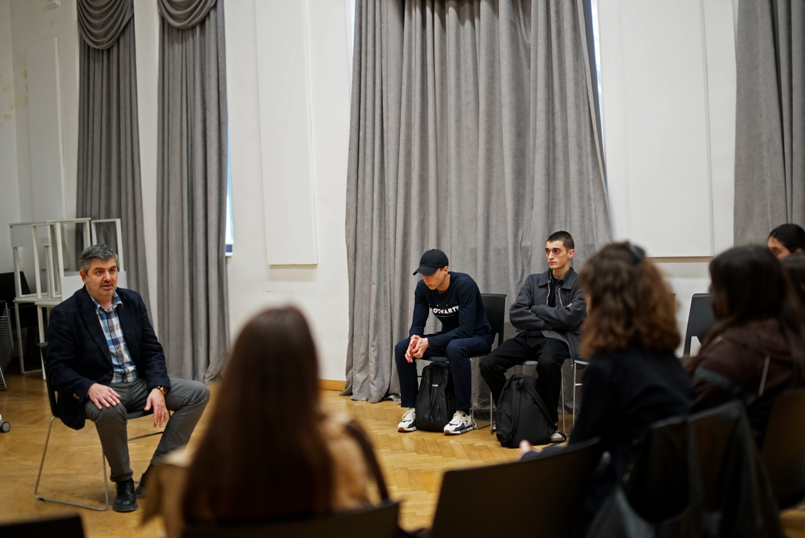 საინფორმაციო შეხვედრა აბიტურიენტებისთვის