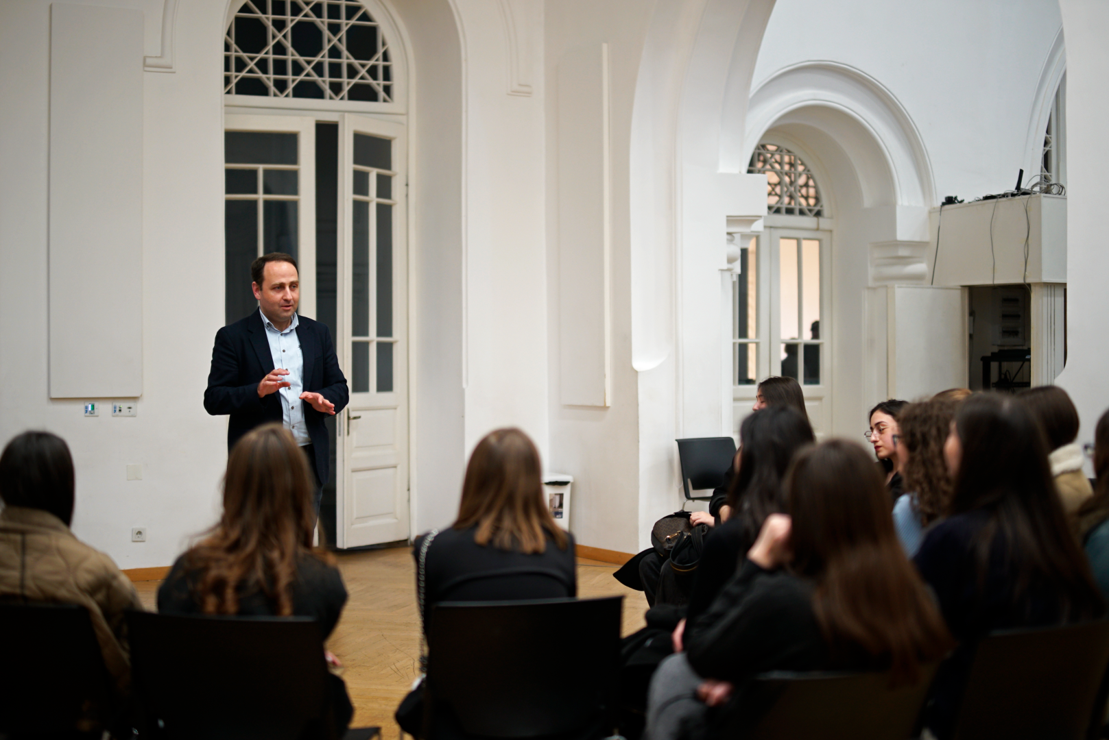 საინფორმაციო შეხვედრა აბიტურიენტებისთვის