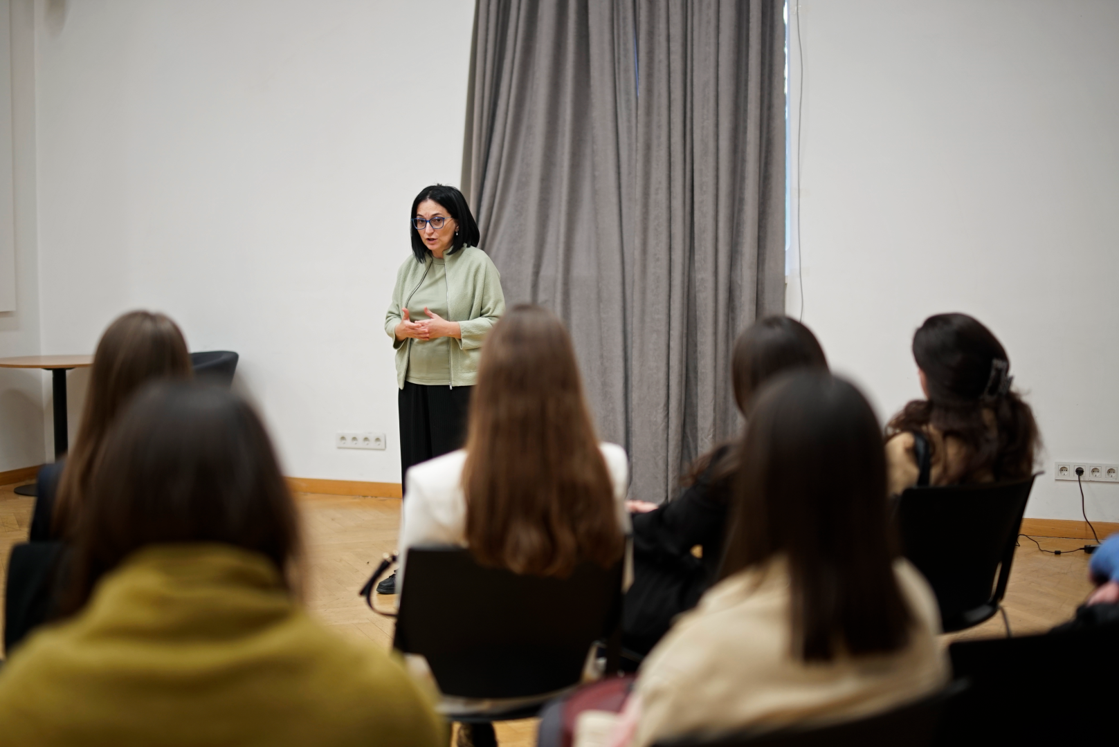 საინფორმაციო შეხვედრა აბიტურიენტებისთვის