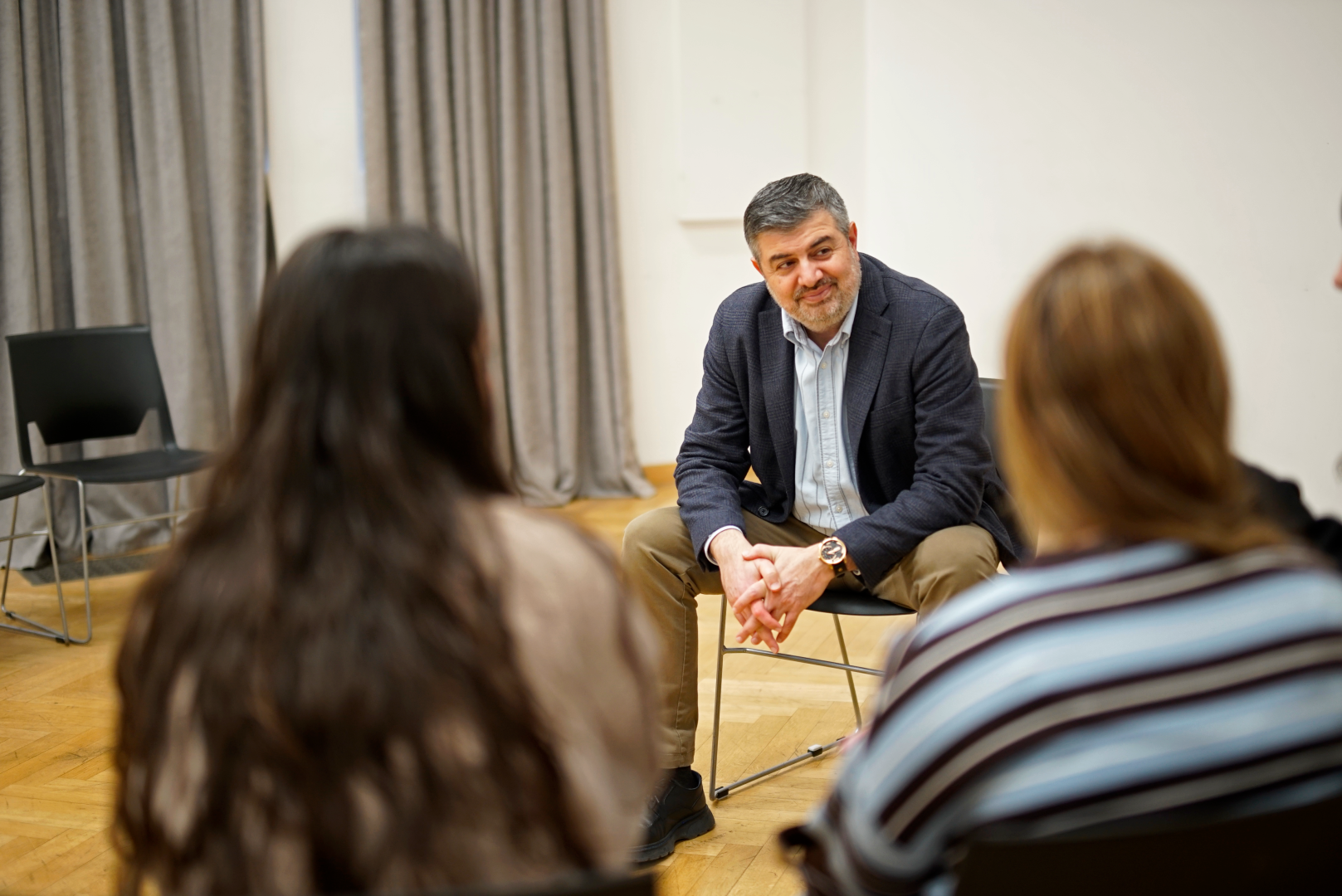 საინფორმაციო შეხვედრა აბიტურიენტებისთვის