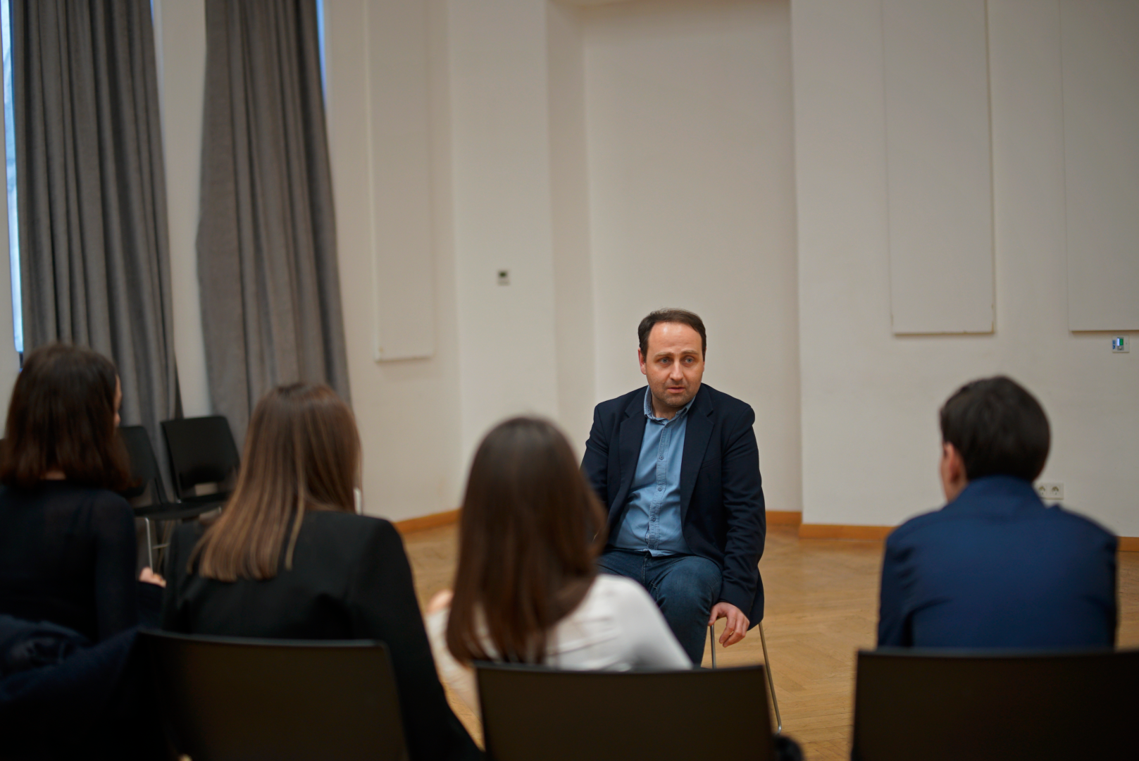 საინფორმაციო შეხვედრა აბიტურიენტებისთვის