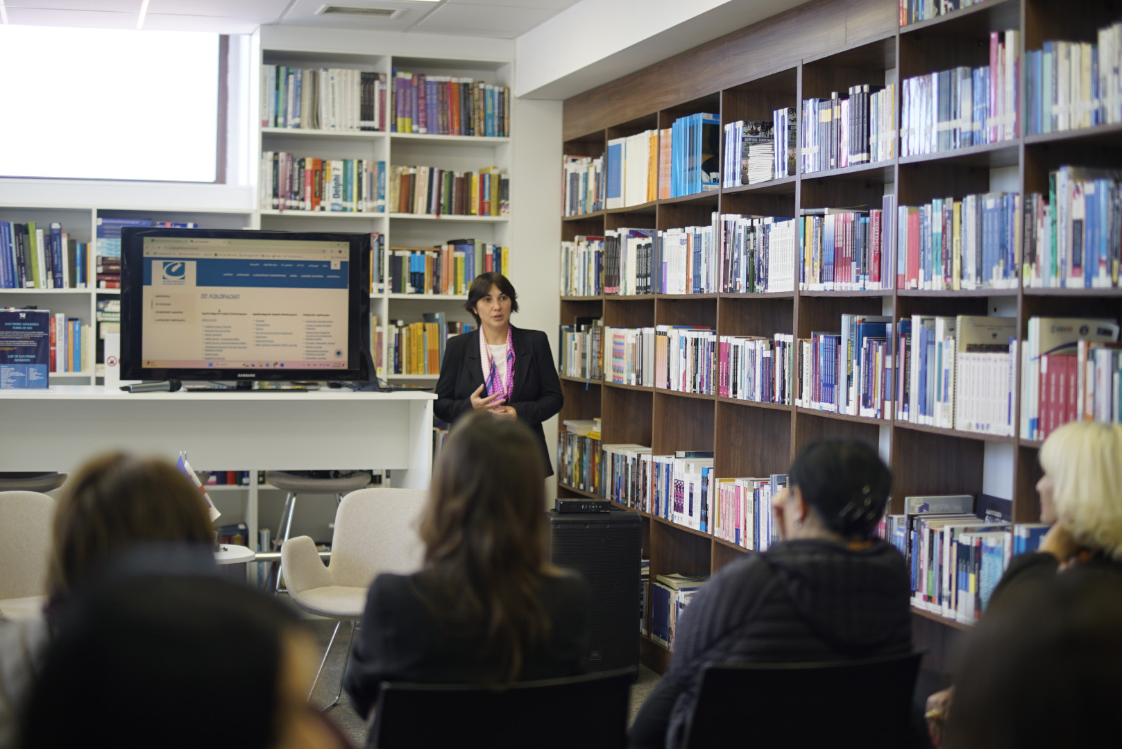 ტრენინგი თემაზე Ebsco-ს სამეცნიერო ბაზების გამოყენება
