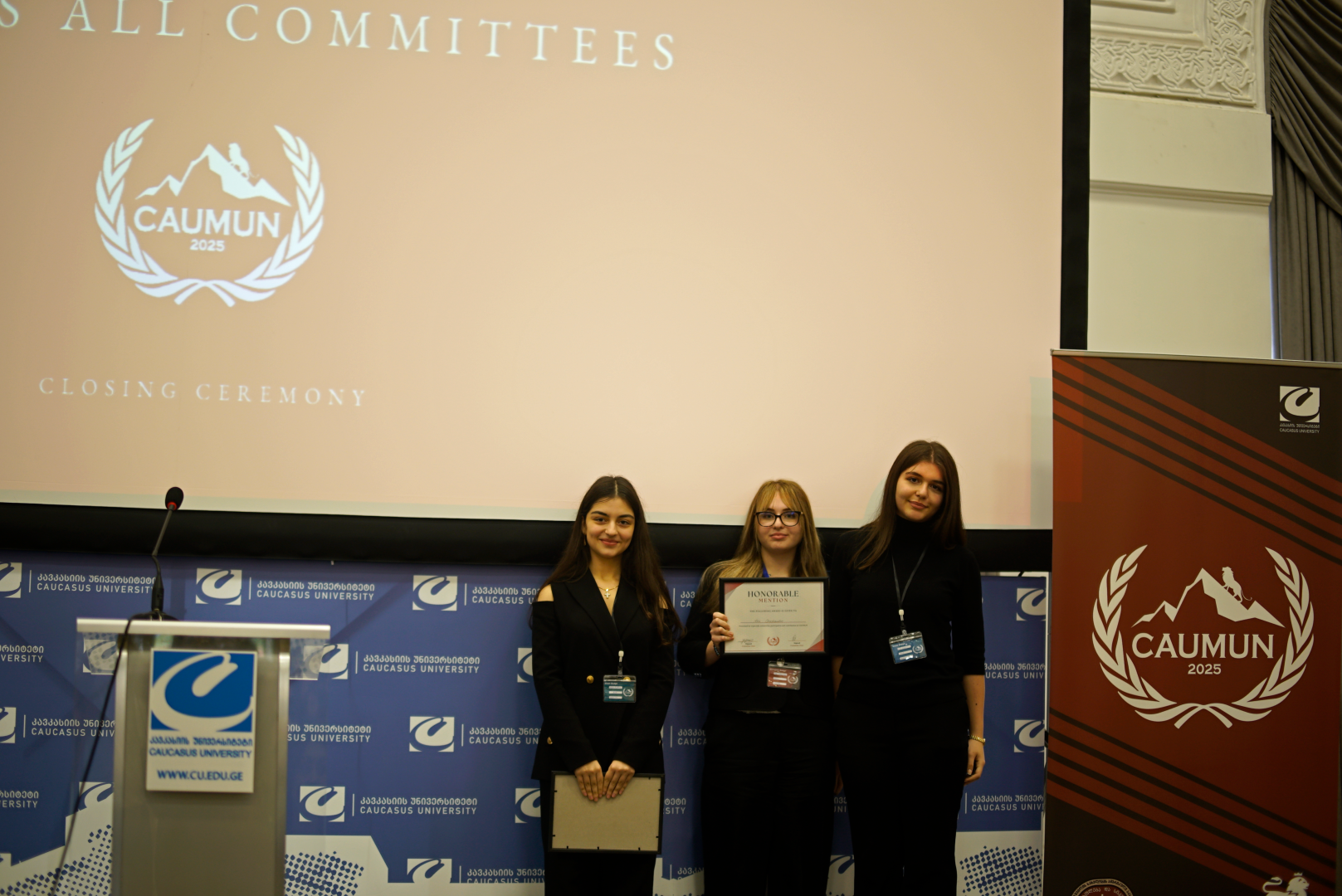 CAUMUN 2025 კავკასიის უნივერსიტეტში გაიმართა