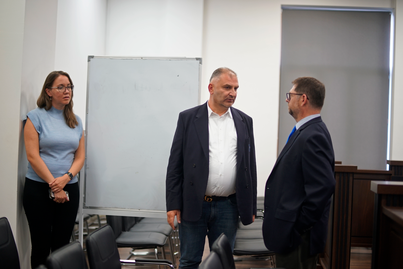 კავკასიის უნივერსიტეტის პრეზიდენტმა ამერიკის საელჩოს დელეგაციას უმასპინძლა