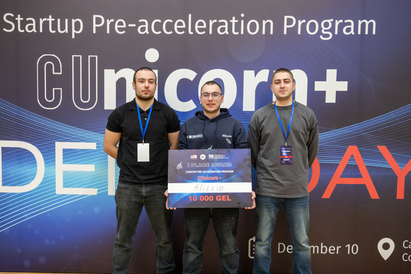 სტარტაპ პრე-აქსელერაციის პროგრამა CUnicorn+ - ის დემო დღე