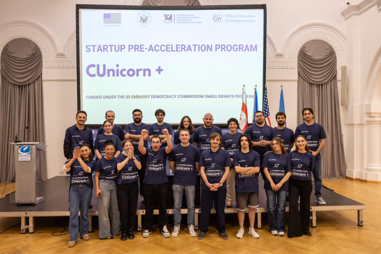 CUnicorn+  | პრე-აქსელერაციის პროგრამის ოფიციალური გახსნა