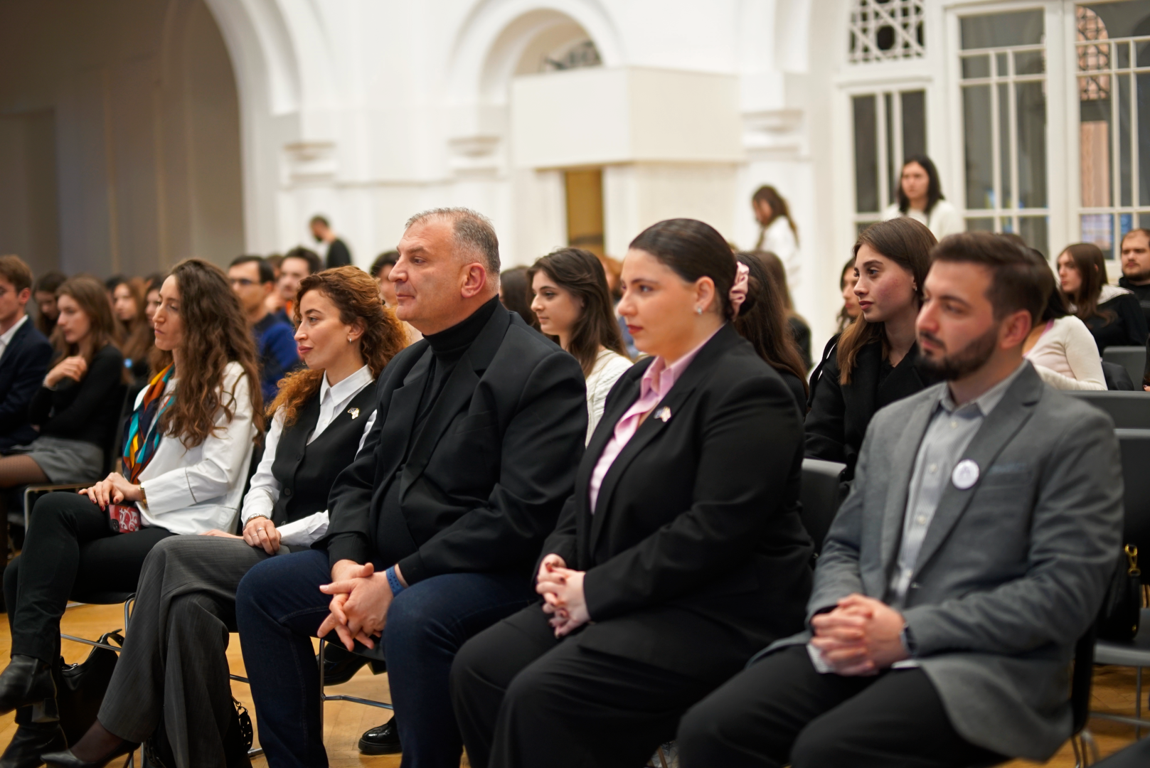 ევროკავშირის ელჩის შეხვედრა CU-ის სტუდენტებთან