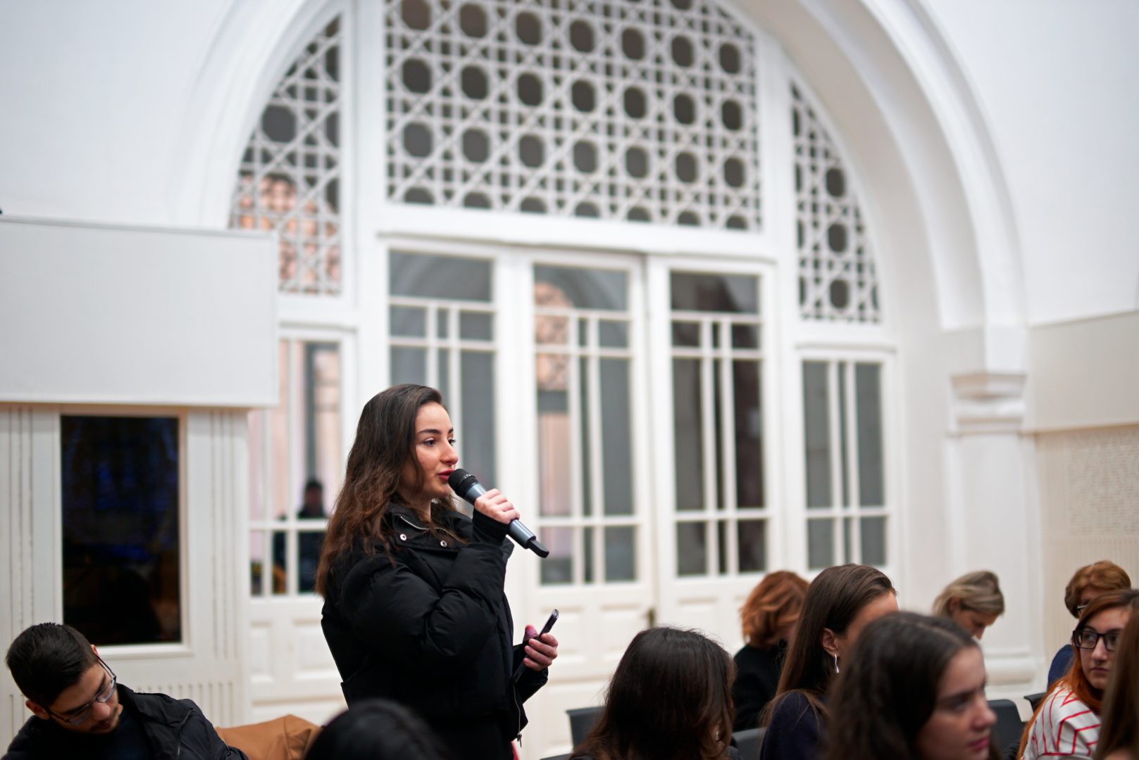 ევროკავშირის ელჩის შეხვედრა CU-ის სტუდენტებთან