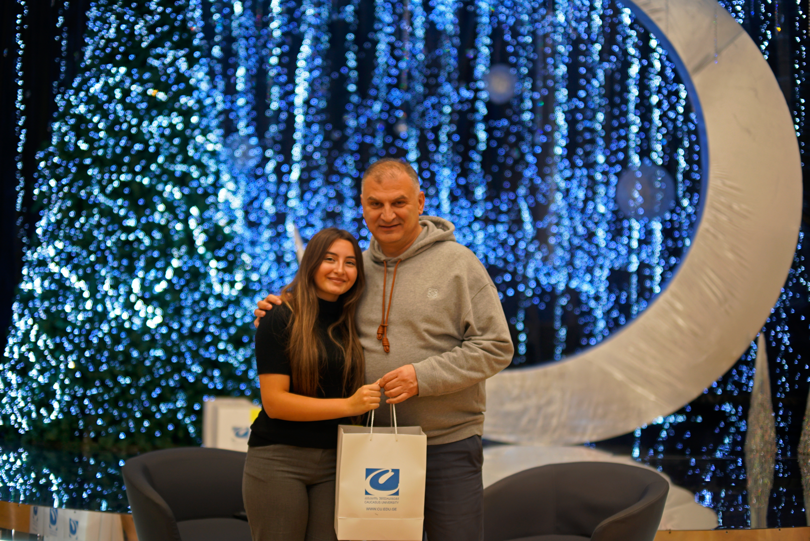 CU-ის ელჩების შეხვედრა უნივერსიტეტის პრეზიდენტთან