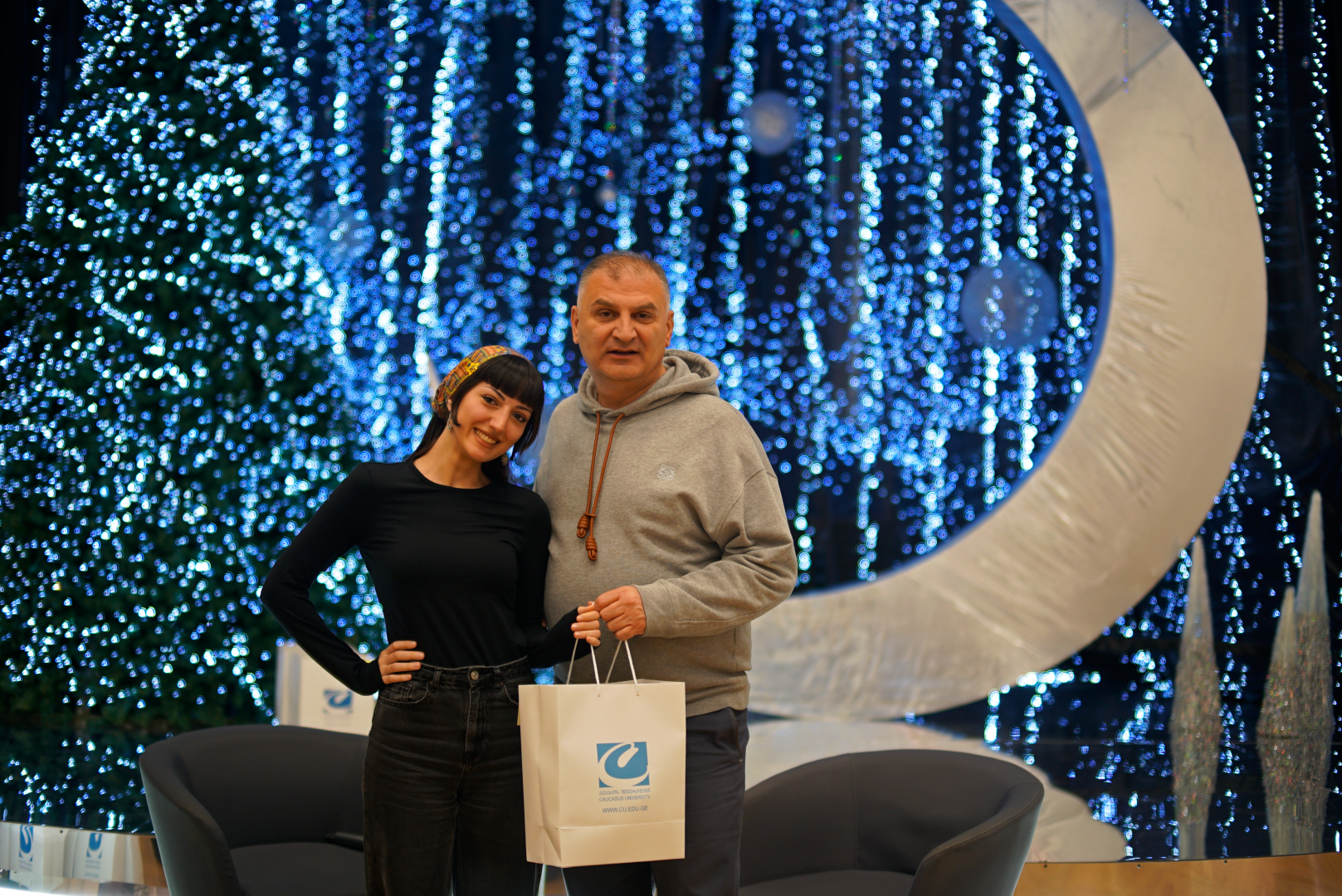 CU-ის ელჩების შეხვედრა უნივერსიტეტის პრეზიდენტთან