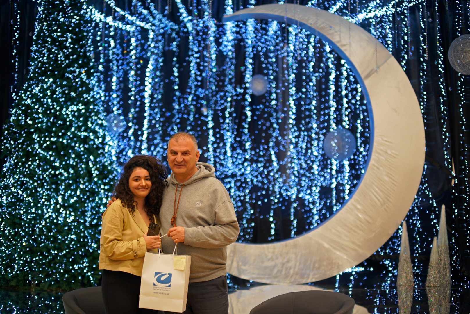 CU-ის ელჩების შეხვედრა უნივერსიტეტის პრეზიდენტთან