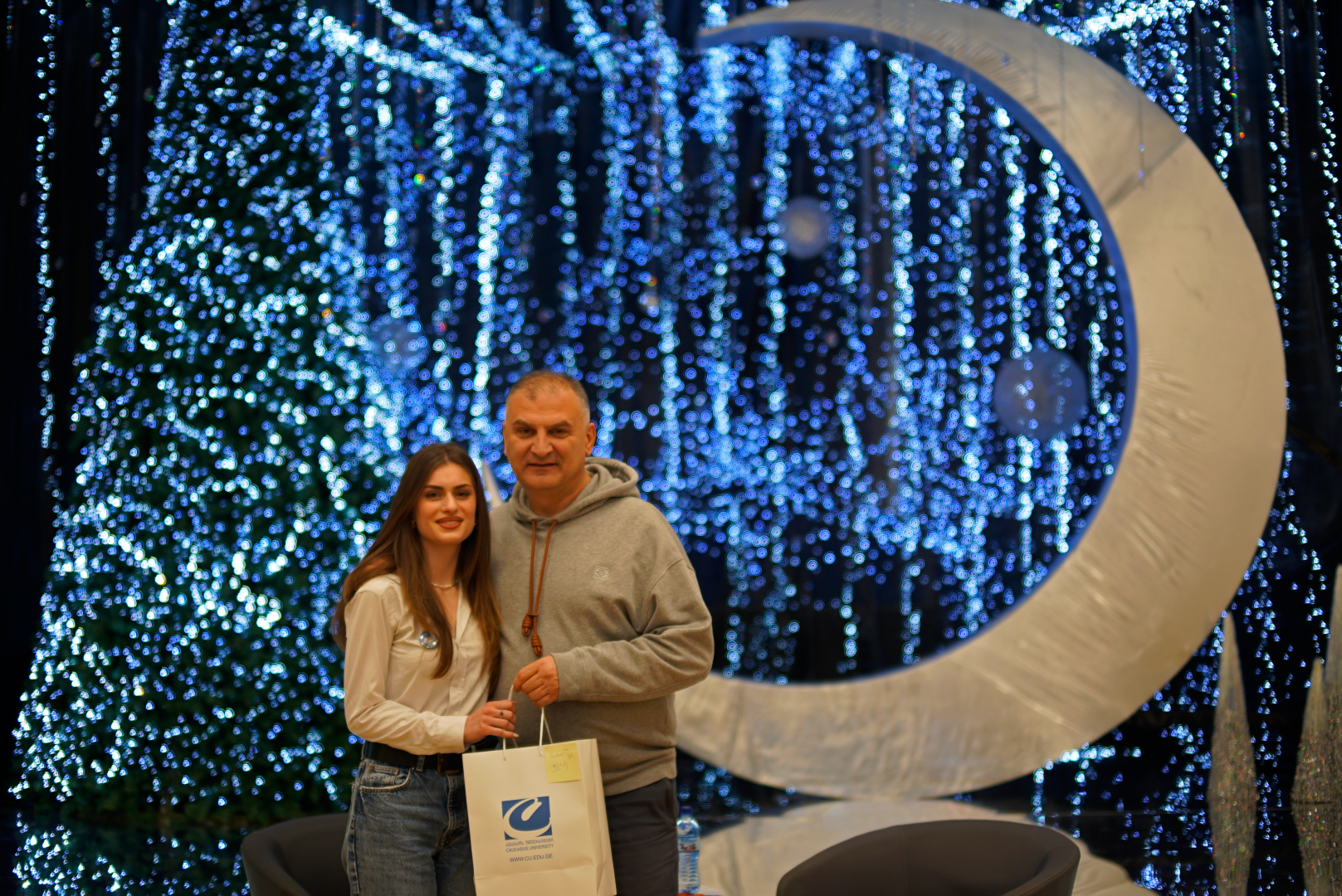 CU-ის ელჩების შეხვედრა უნივერსიტეტის პრეზიდენტთან