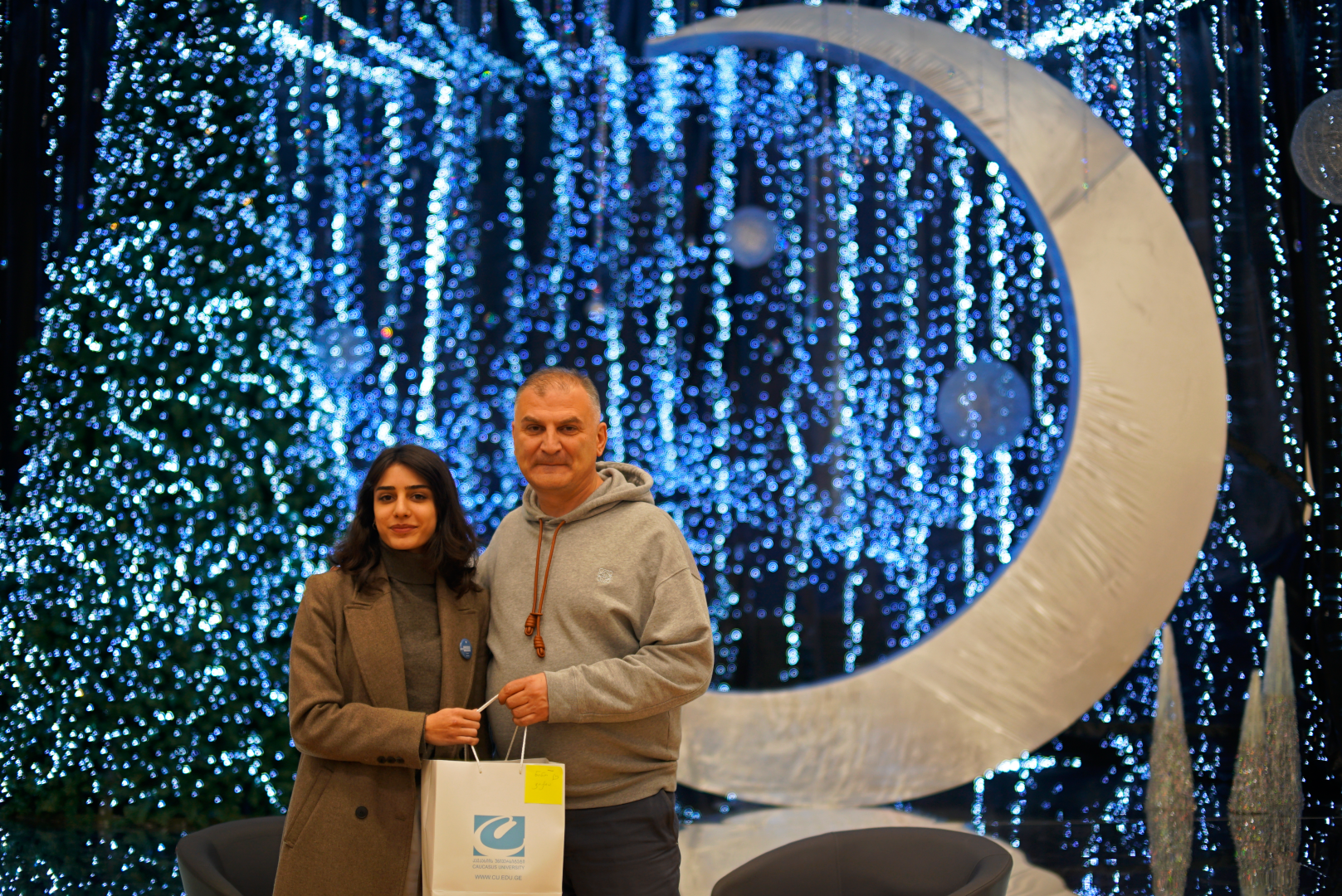 CU-ის ელჩების შეხვედრა უნივერსიტეტის პრეზიდენტთან