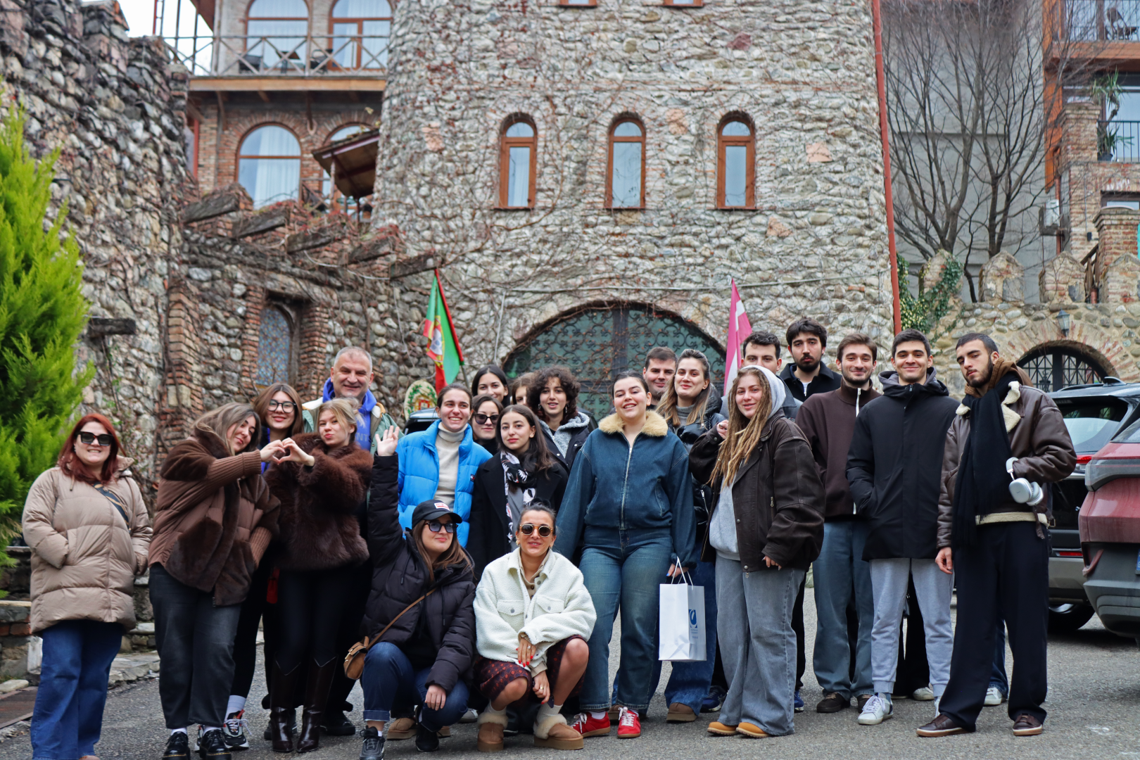 კავკასიის უნივერსიტეტის საახალწლო ექსკურსია კახეთში 2025