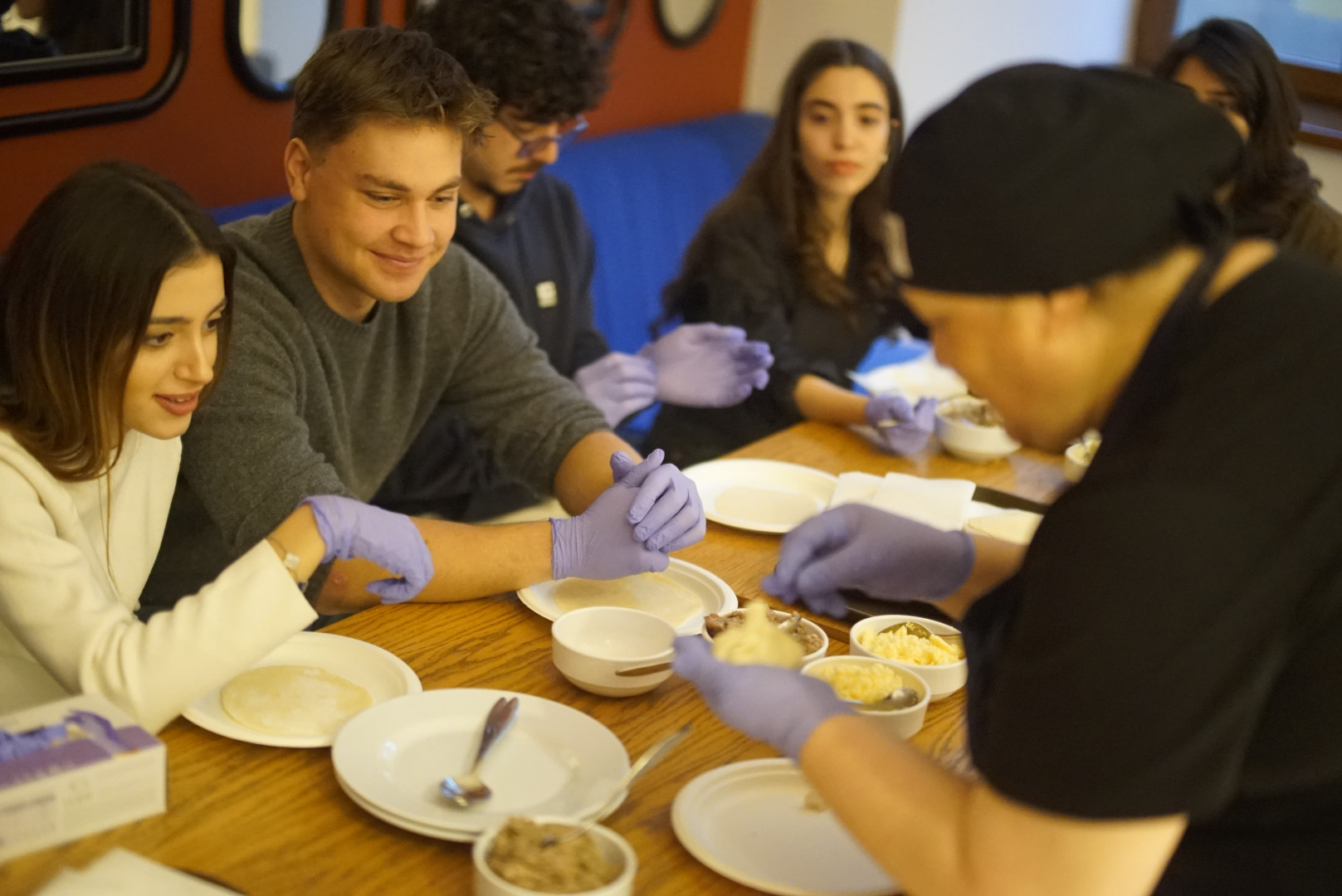 კულინარიული მასტერკლასი CU-ის საერთშორისო სტუდენტებისთვის