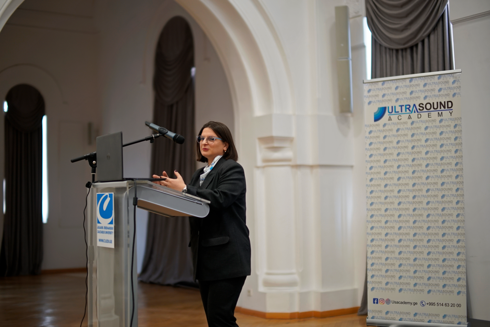 ულტრასაუნდის აკადემიის ინტერაქტიული მასტერკლასი