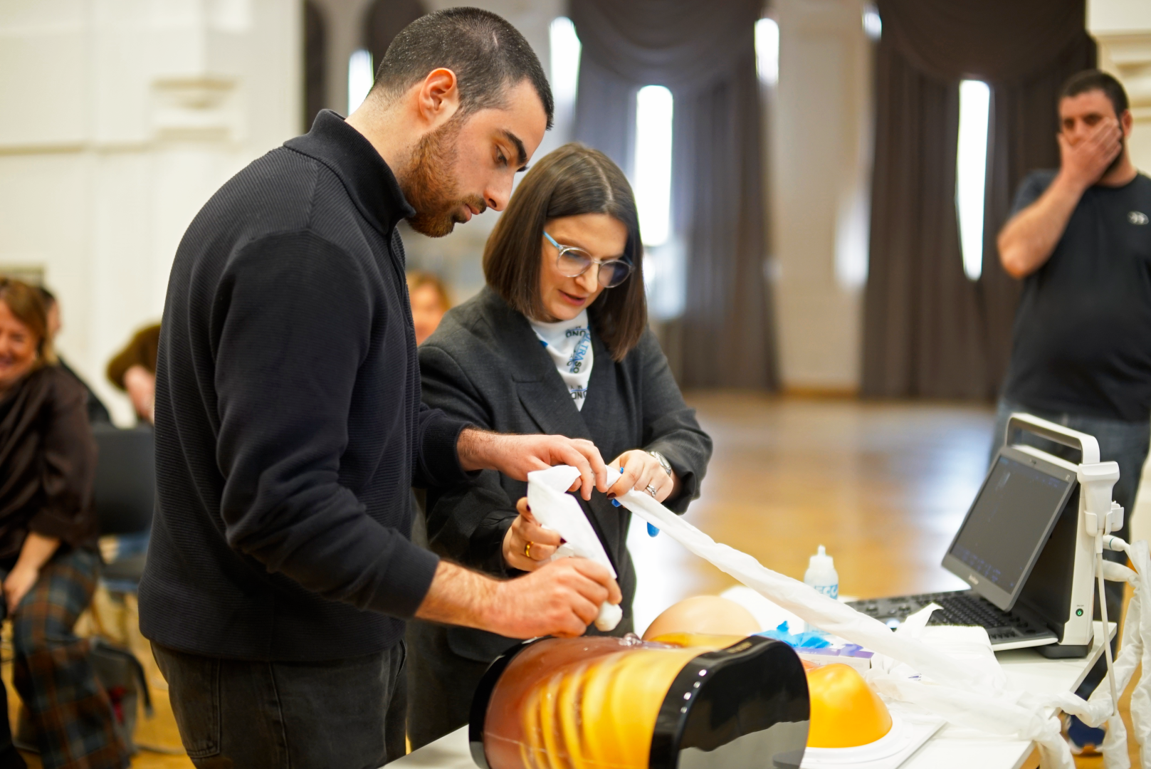 ულტრასაუნდის აკადემიის ინტერაქტიული მასტერკლასი