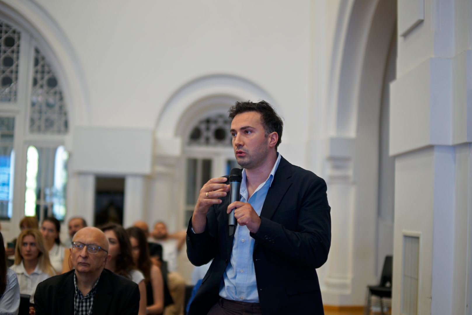 CU-ის პრეზიდენტის კახა შენგელიას და დოქტორ ფრედ კასირიეს წიგნის პრეზენტაცია