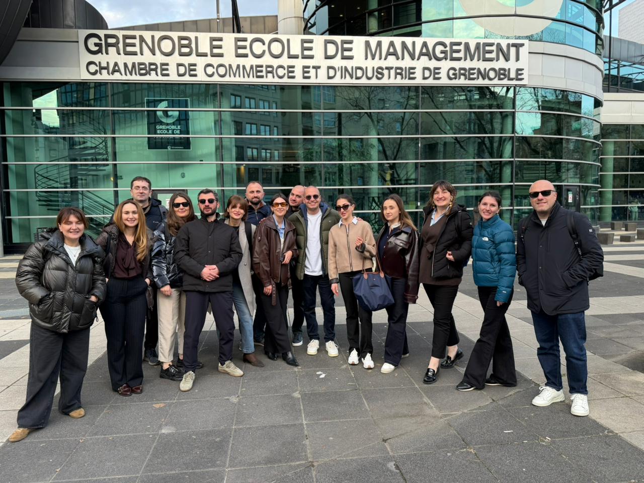 CSB-ის და GEM-ის ერთობლივი MBA პროგრამის მე-17 მიღების სტუდენტების ვიზიტი პარიზისა და გრენობლის კამპუსებში