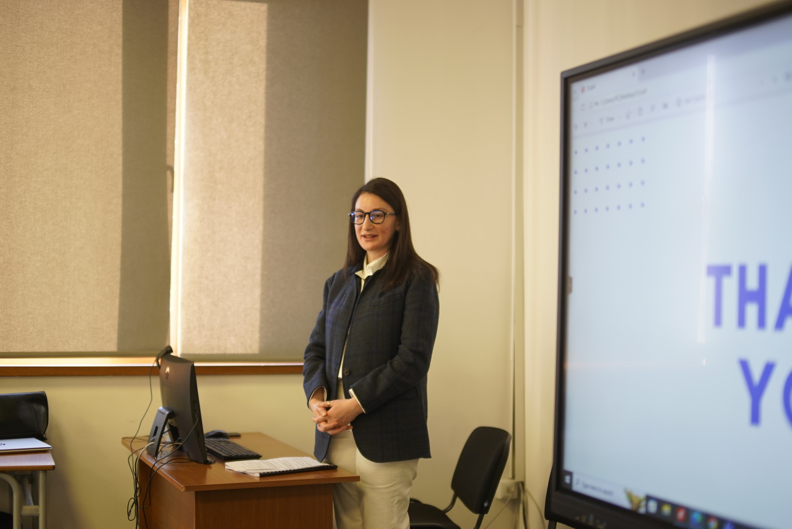 კავკასიის ბიზნესის სკოლის სამაგისტრო პროგრამების სტუდენტების ნაშრომების დაცვა