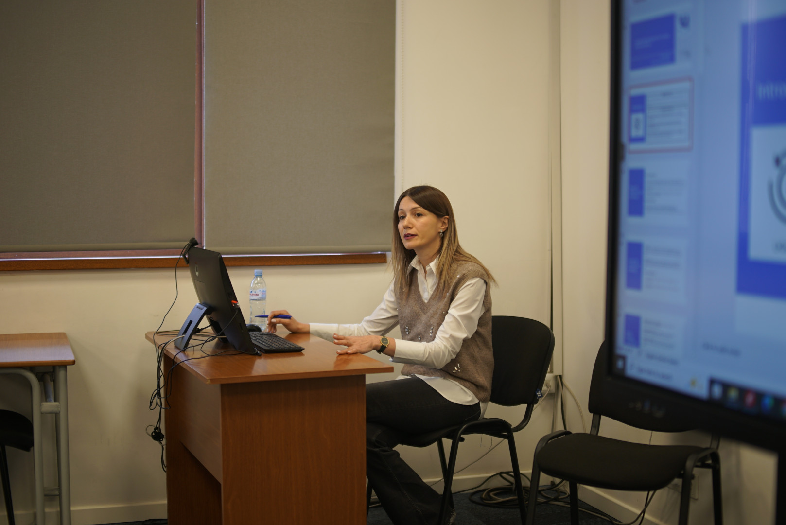 კავკასიის ბიზნესის სკოლის სამაგისტრო პროგრამების სტუდენტების ნაშრომების დაცვა