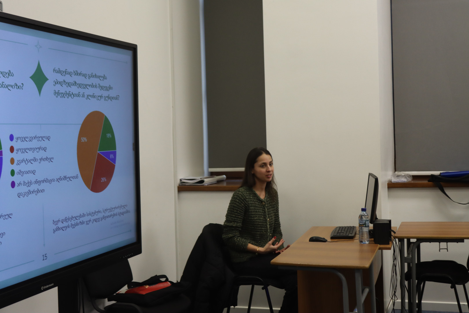 ბიზნესის სკოლის სამაგისტრო ნაშრომების დაცვა გაიმართა