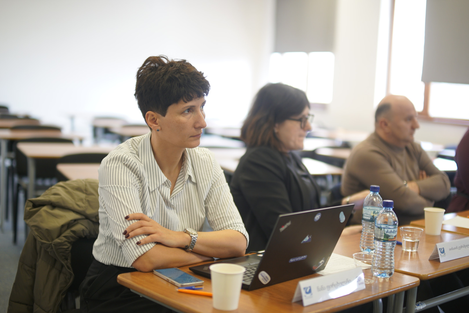 კავკასიის სახელმწიფო მართვის სკოლის საბაკალავრო ნაშრომების დაცვა