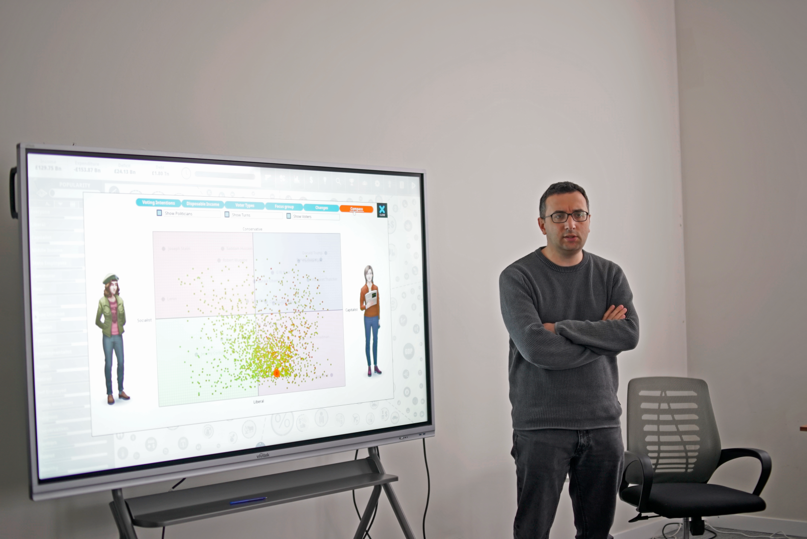 პოლიტიკური სტრატეგიის სიმულაციური თამაში აბიტურიენტებისთვის &ndash; &bdquo;მართე სახელმწიფო&ldquo;