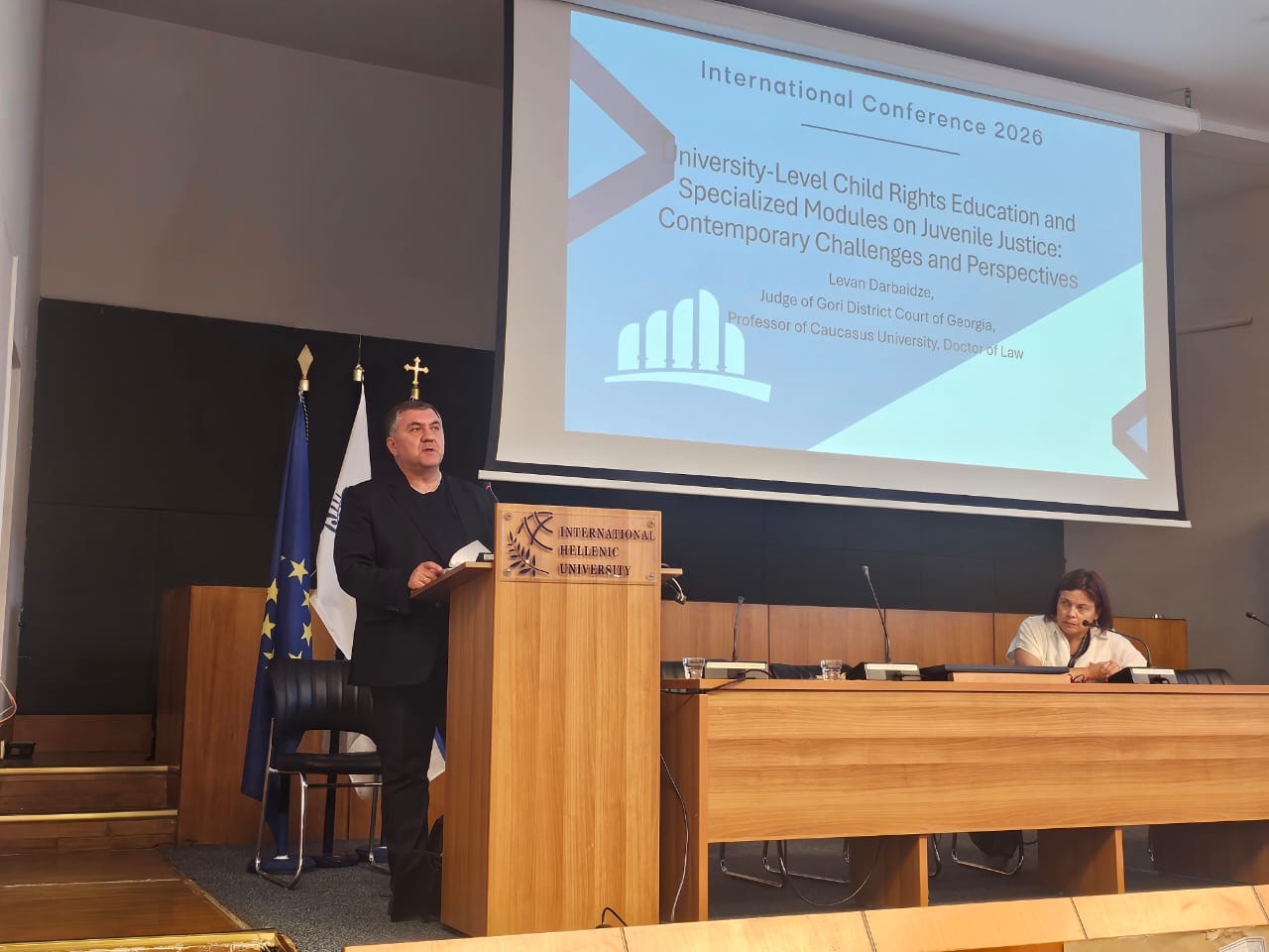 საერთაშორისო სამეცნიერო კონფერენცია: &bdquo;The Role of Academia in Promoting Child Rights&ldquo;
