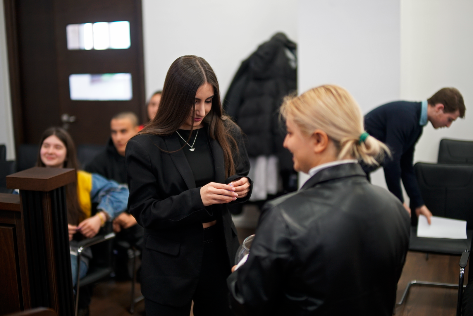 იმიტირებული სასამართლო პროცესი აბიტურიენტებისთვის - საავტორო უფლებების დარღვევასთან დაკავშირებით &bdquo;საავტორო უფლება და სატელევიზიო შესრულება&ldquo;