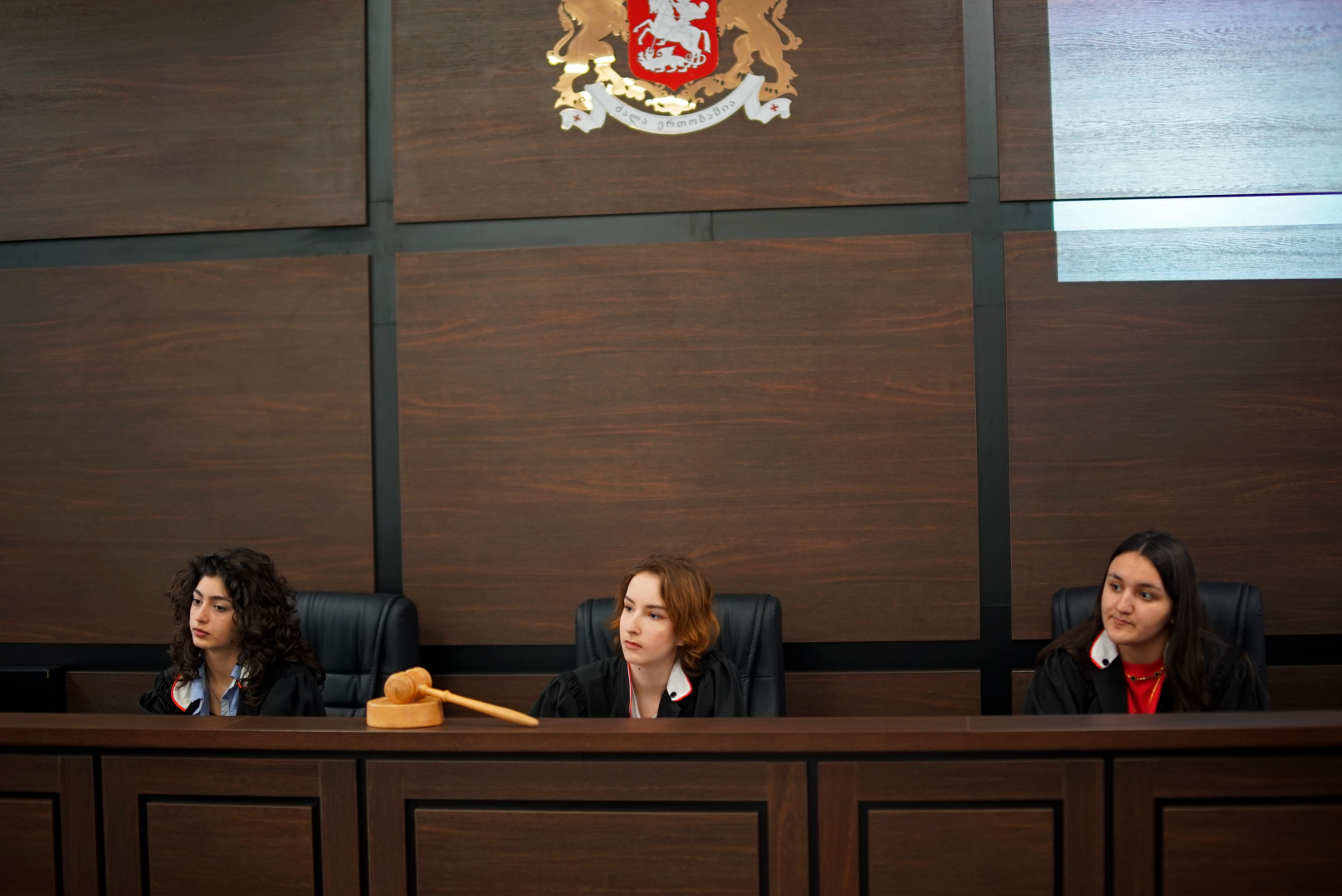 იმიტირებული სასამართლო პროცესი აბიტურიენტებისთვის - საავტორო უფლებების დარღვევასთან დაკავშირებით &bdquo;საავტორო უფლება და სატელევიზიო შესრულება&ldquo;