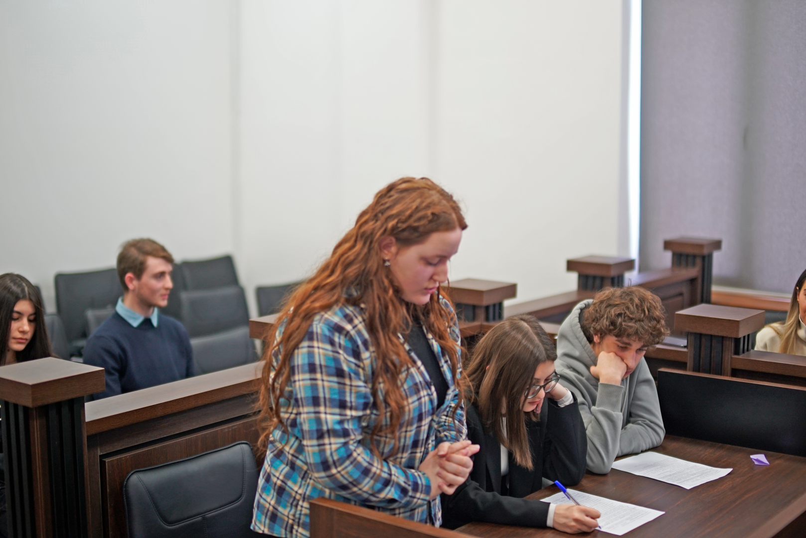 იმიტირებული სასამართლო პროცესი აბიტურიენტებისთვის - საავტორო უფლებების დარღვევასთან დაკავშირებით &bdquo;საავტორო უფლება და სატელევიზიო შესრულება&ldquo;